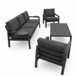 Load image into Gallery viewer, Arlo 4pc Lounge Setting - Grey