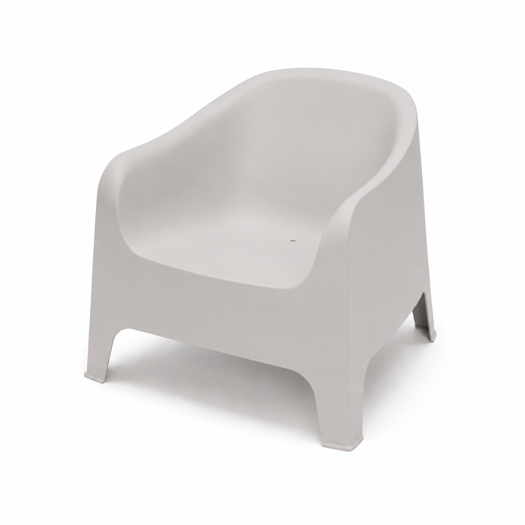 Varsity Tub Chair - Cold Grey
