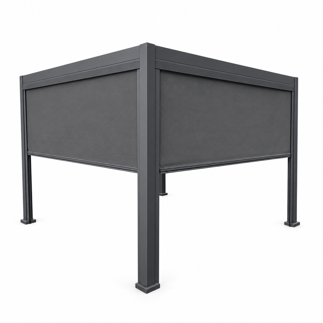 4M Blind For Pergola Grey