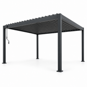 4x3 Aluminium Pergola Grey