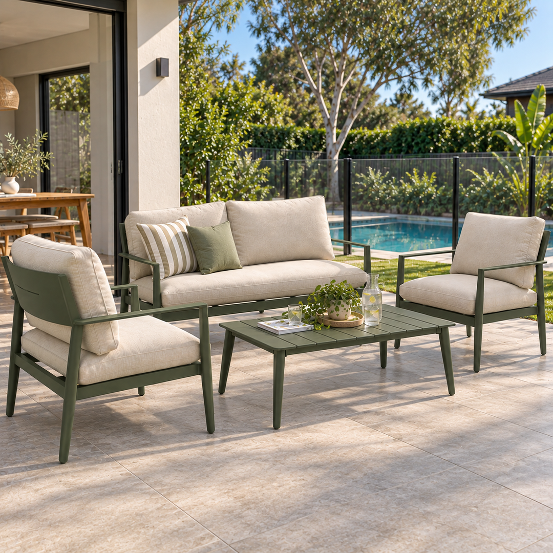 Becall 4pc Lounge Setting
