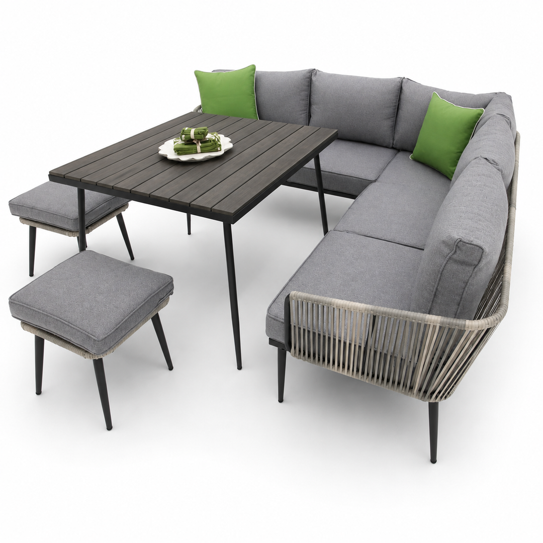 Portsea Corner Lounge Setting