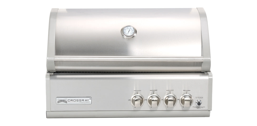 Crossray In-Built Infrared 4 Burner BBQ
