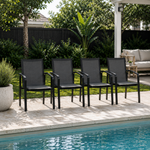 Load image into Gallery viewer, Alexi Dining Chair Set of 4 - Black