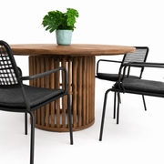 Cairns Bahamas 7pc Dining Setting - Black