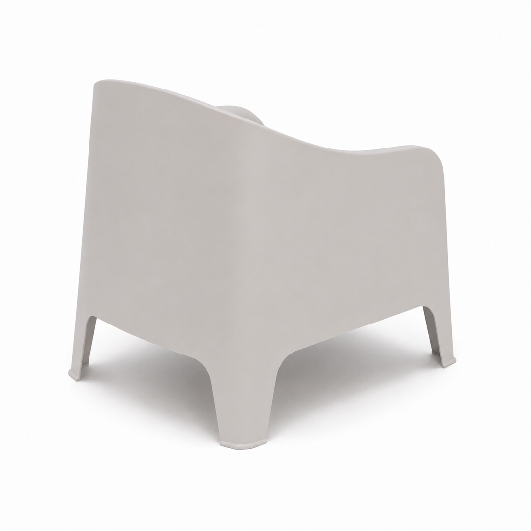 Varsity Tub Chair - Cold Grey