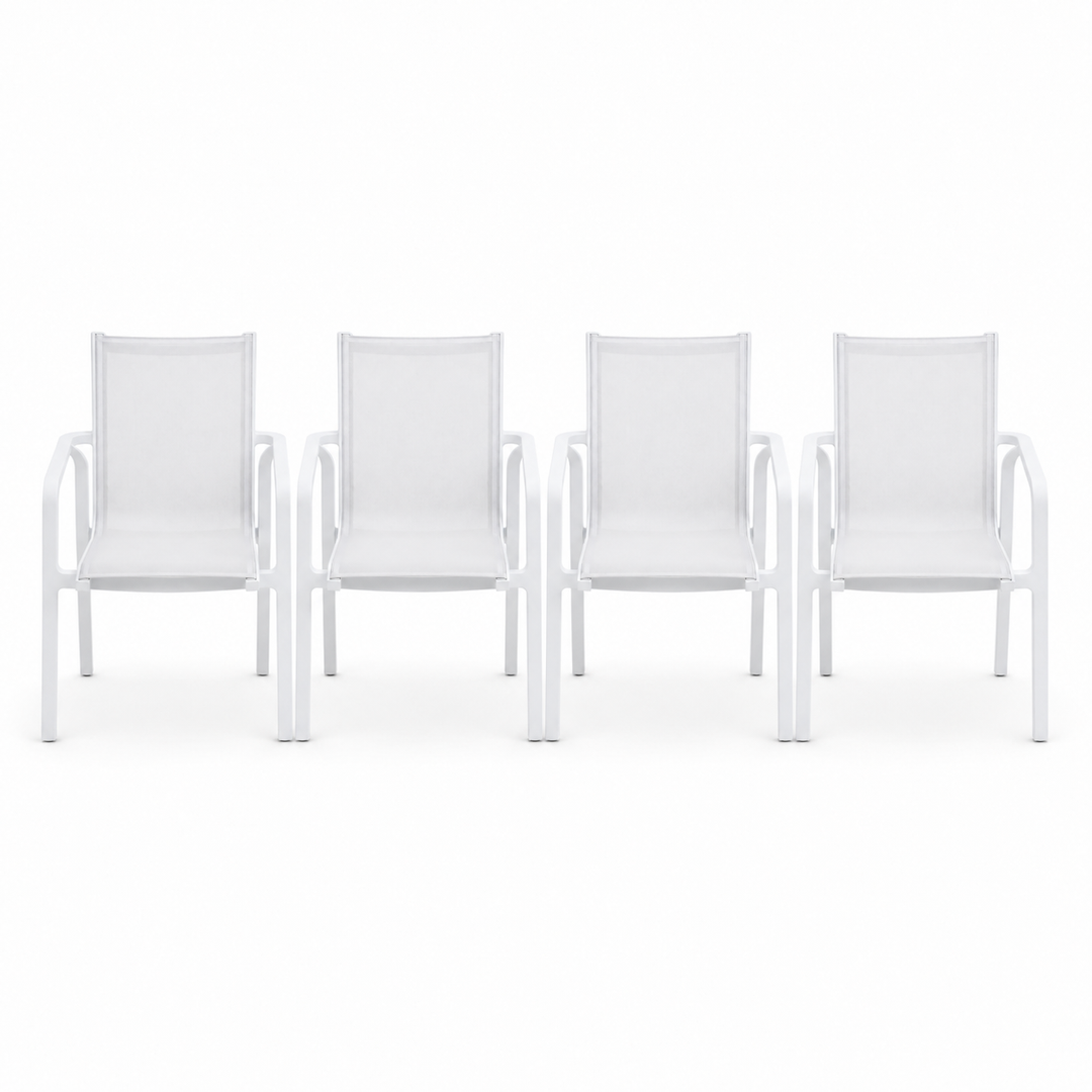 Alexi Dining Chair Set of 4 - White