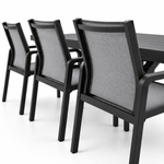 Load image into Gallery viewer, Ravenne Alexi 9pc Dining Setting - Black