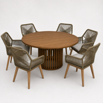 Load image into Gallery viewer, Cairns Albenga 7pc Dining Setting - Taupe