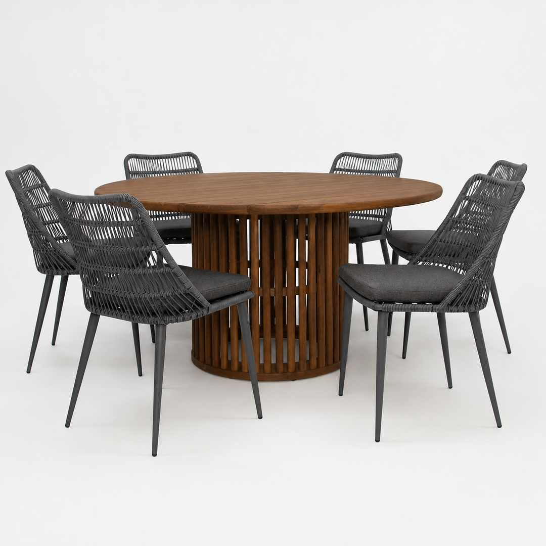 Cairns Emery 7pc Dining Setting