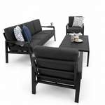 Load image into Gallery viewer, Arlo 4pc Lounge Setting - Grey