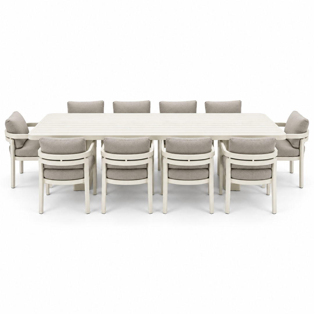 Liberty 11pc Dining Setting - Cream