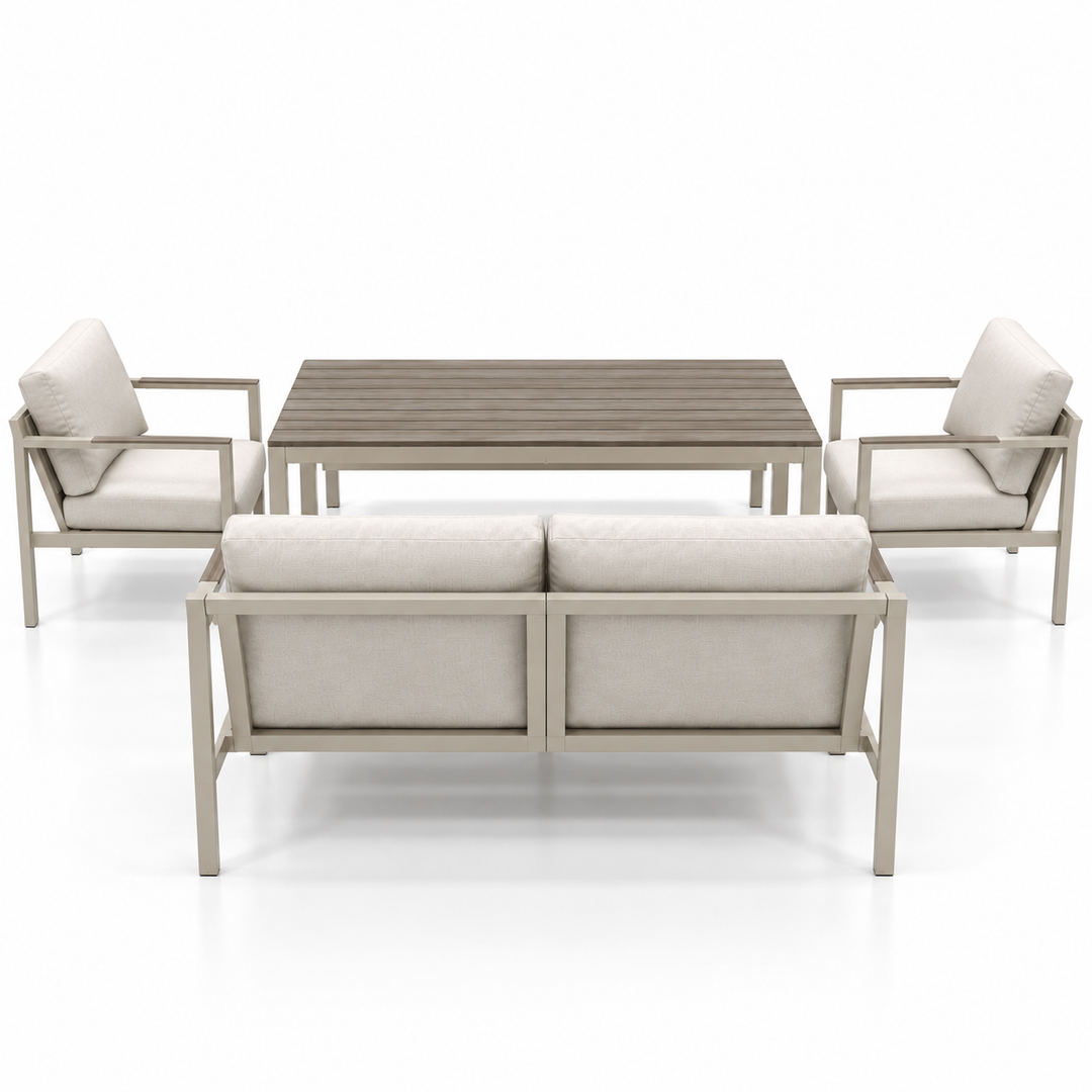 Zante LD and Bench - Cream