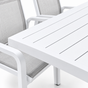 Ravenne Alexi 9pc Dining Setting - White