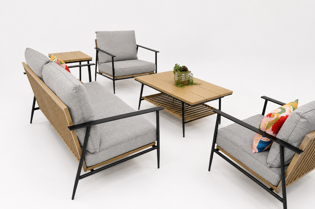 Monaco 5pc Lounge Setting