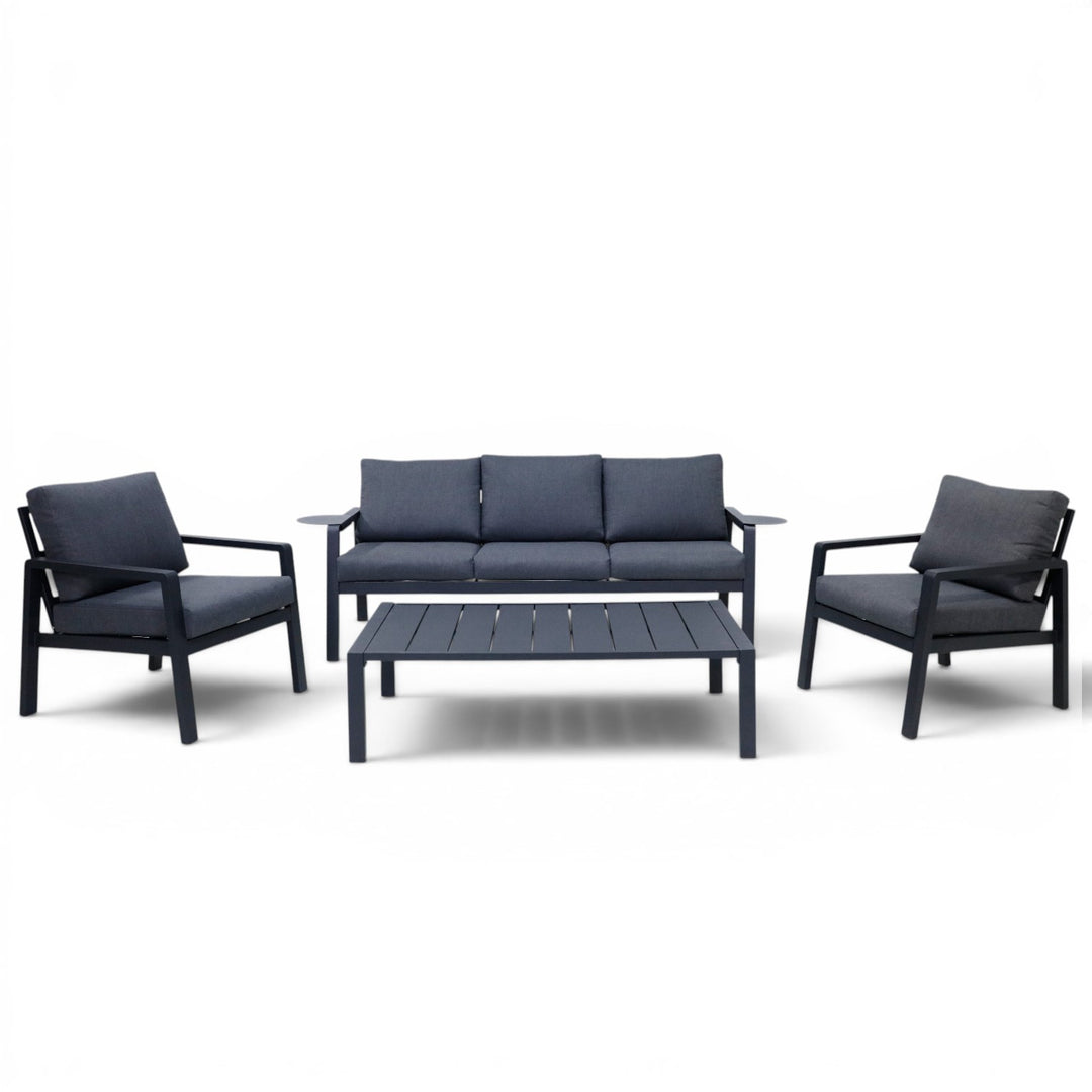 Arlo 4pc Lounge Setting - Grey