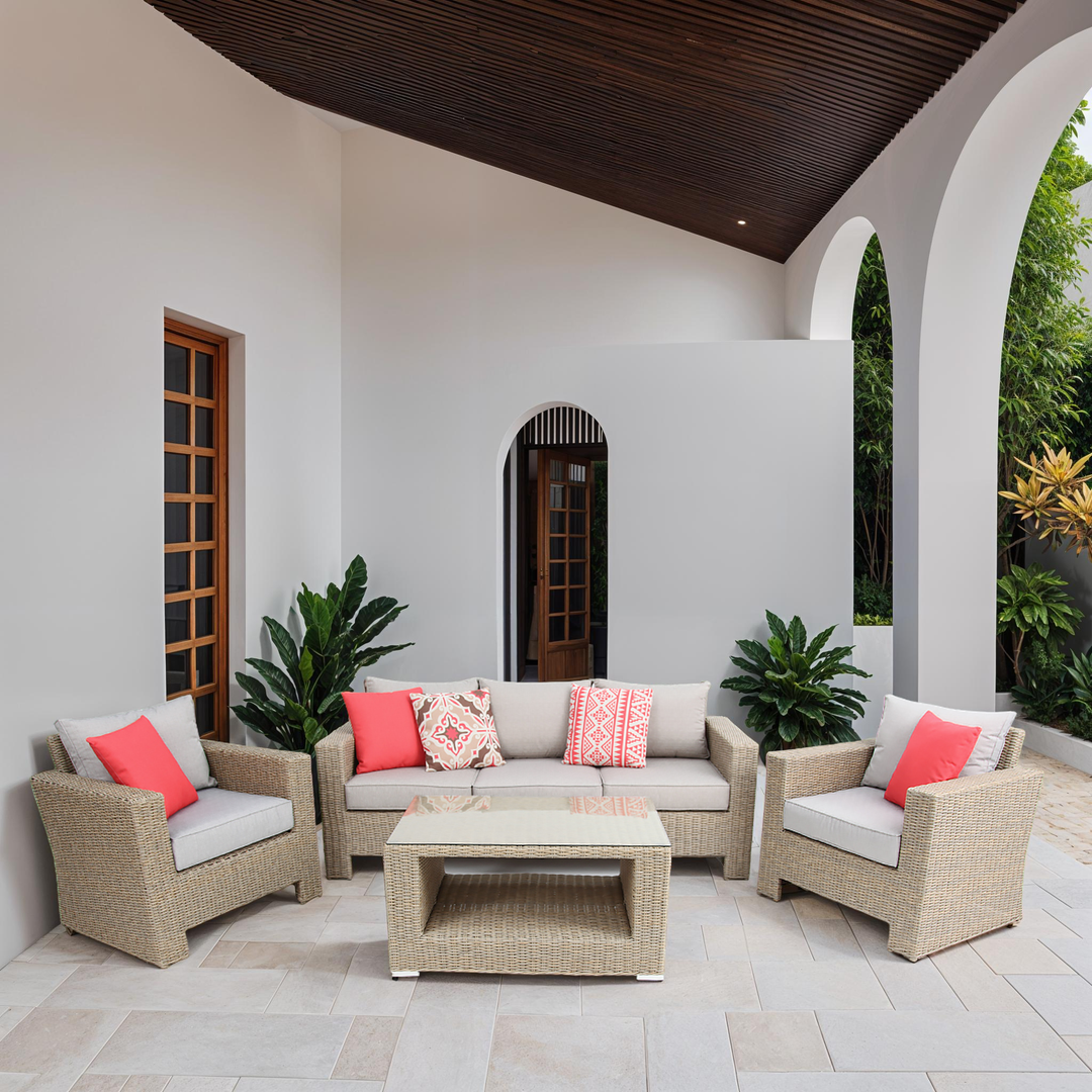 Banksia 311 Lounge Setting - Driftwood Stone