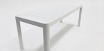 Load image into Gallery viewer, Frankie Azura 7pc Dining Set Armless - White