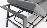Load image into Gallery viewer, San Antonio Corner Lounge Setting - Gunmetal
