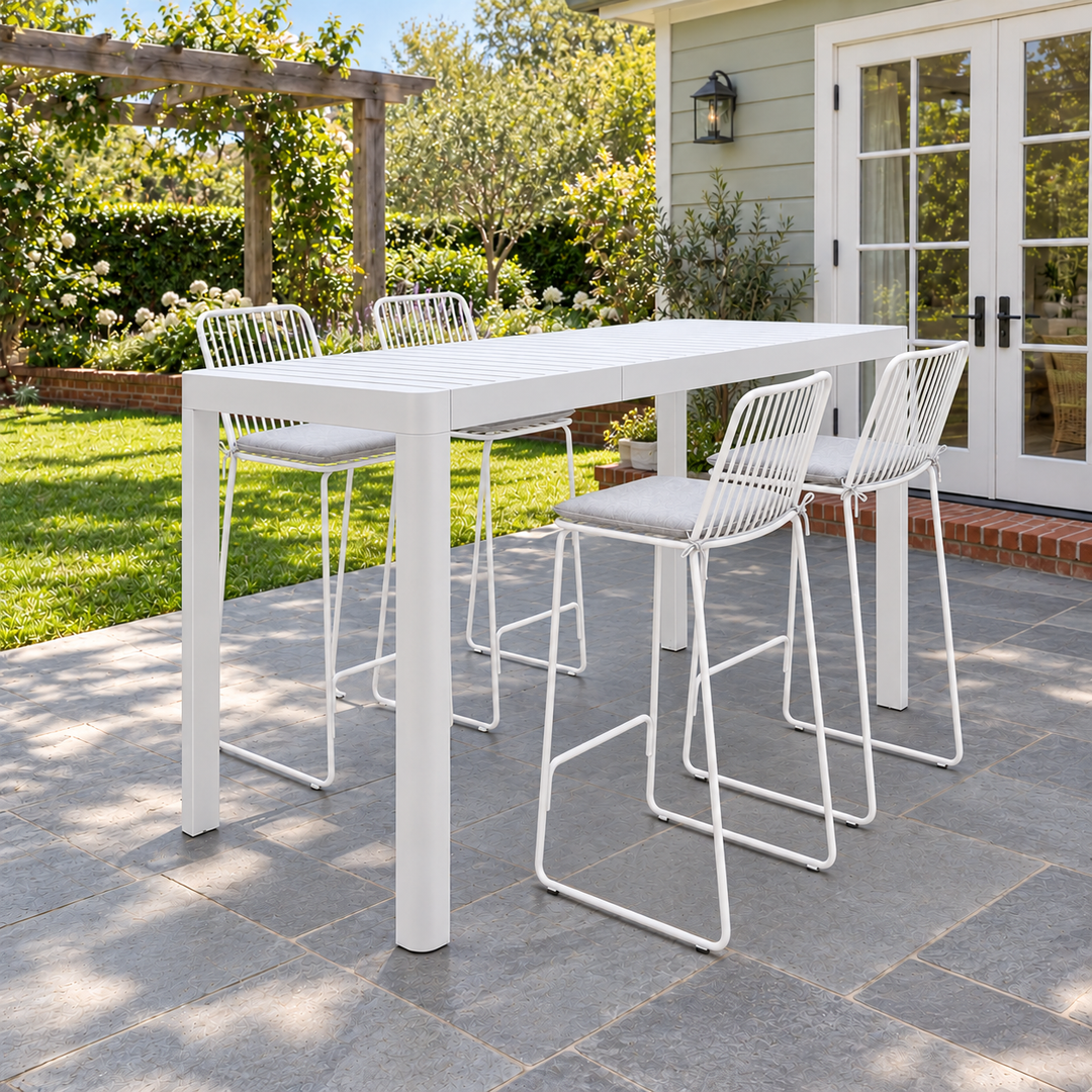 Remix Cila 5pc Bar Setting - White