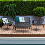 Load image into Gallery viewer, Voyage 4pc Lounge set - Gunmetal
