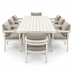 Load image into Gallery viewer, Liberty 9pc Dining Setting - Cream