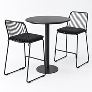 Kenty Cila 3pc Bar Setting - Black