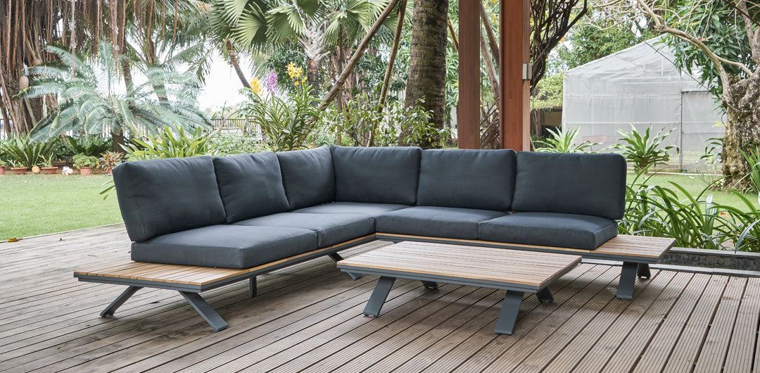 Corner Lounge Modular Outdoor Lounge Setting Ashwood Corner Lounge
