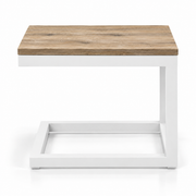Colorado C Side Table - White
