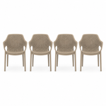 Load image into Gallery viewer, Calhoun Dining Chair Set of 4 - Taupe