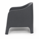 Load image into Gallery viewer, Varsity Tub Chair - Dark Grey