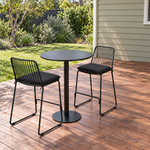 Load image into Gallery viewer, Kenty Cila 3pc Bar Setting - Black