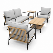 Monaco 5pc Lounge Setting