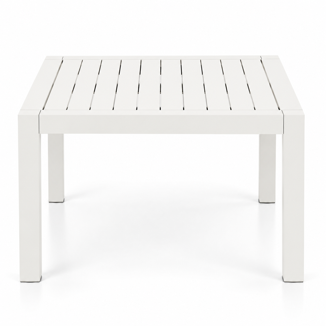 Matzo Square 90x90cm Dining Table - White