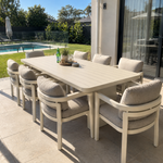 Load image into Gallery viewer, Liberty 9pc Dining Setting - Cream