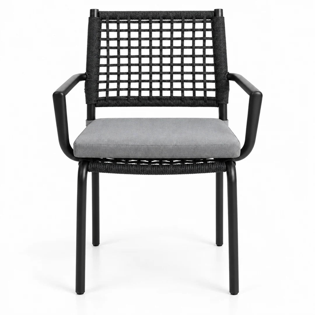 Ravenne Millie 9pc Dining Setting - Black