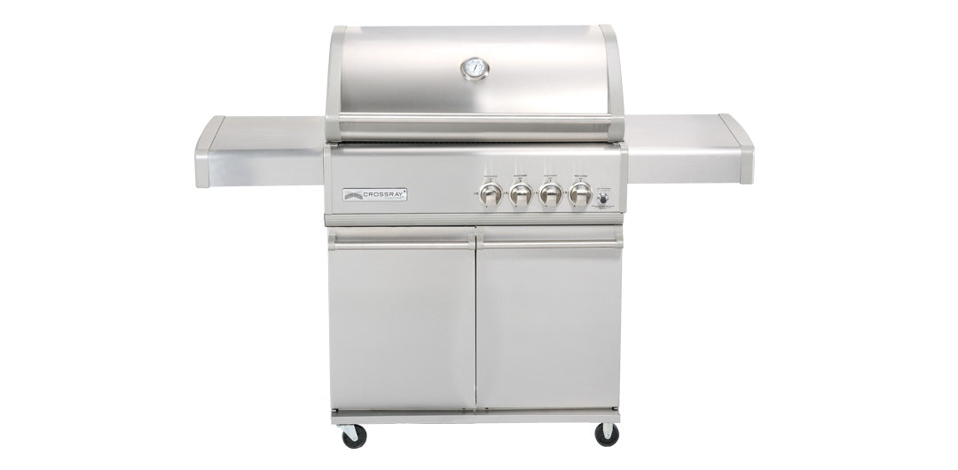 Crossray Infrared 4 Burner BBQ on Trolley