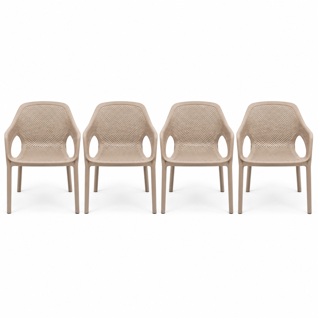 Calhoun Dining Chair Set of 4 - Taupe