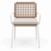 Millie White Rope Dining Chair LY-AC-211B White