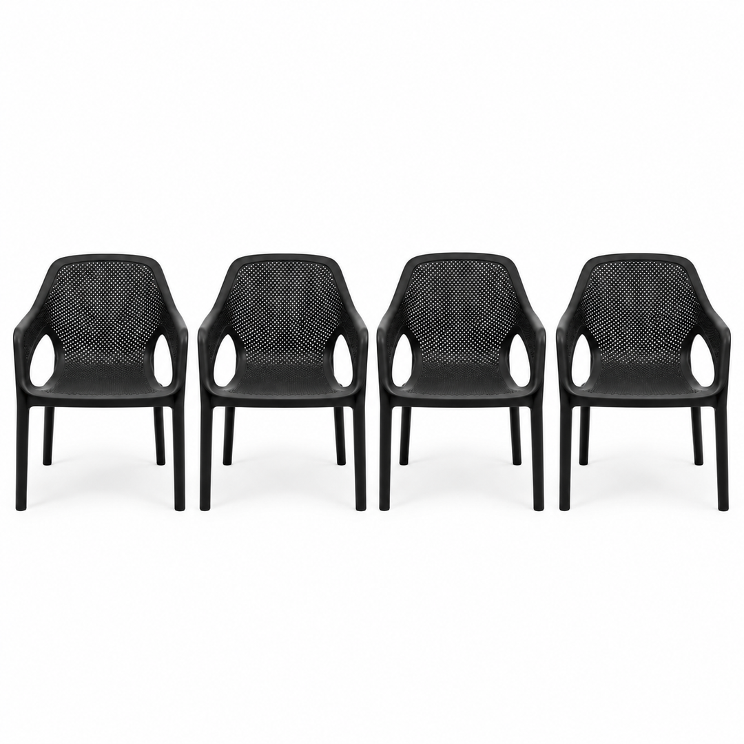 Calhoun Dining Chair Set of 4 - Black