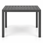 Load image into Gallery viewer, Matzo Square Dining Table 90x90cm - Gunmetal