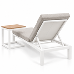 Load image into Gallery viewer, Colorado 2pc Sunlounge Setting - White