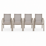 Load image into Gallery viewer, Alexi Dining Chair Set of 4 - Taupe