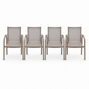 Alexi Dining Chair Set of 4 - Taupe