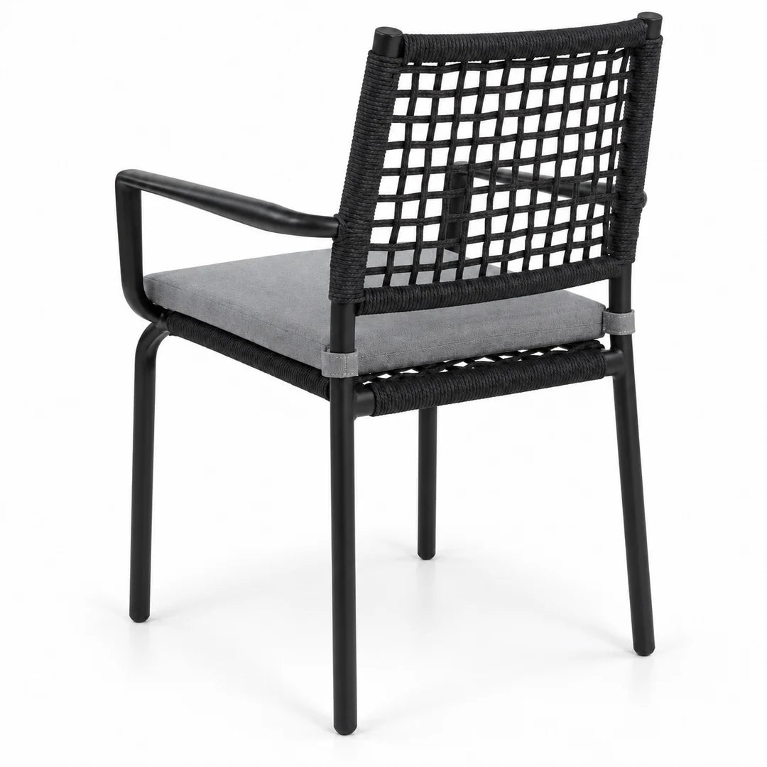 Ravenne Millie 9pc Dining Setting - Black