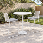 Load image into Gallery viewer, Kenty Cila 3pc Bar Setting - White