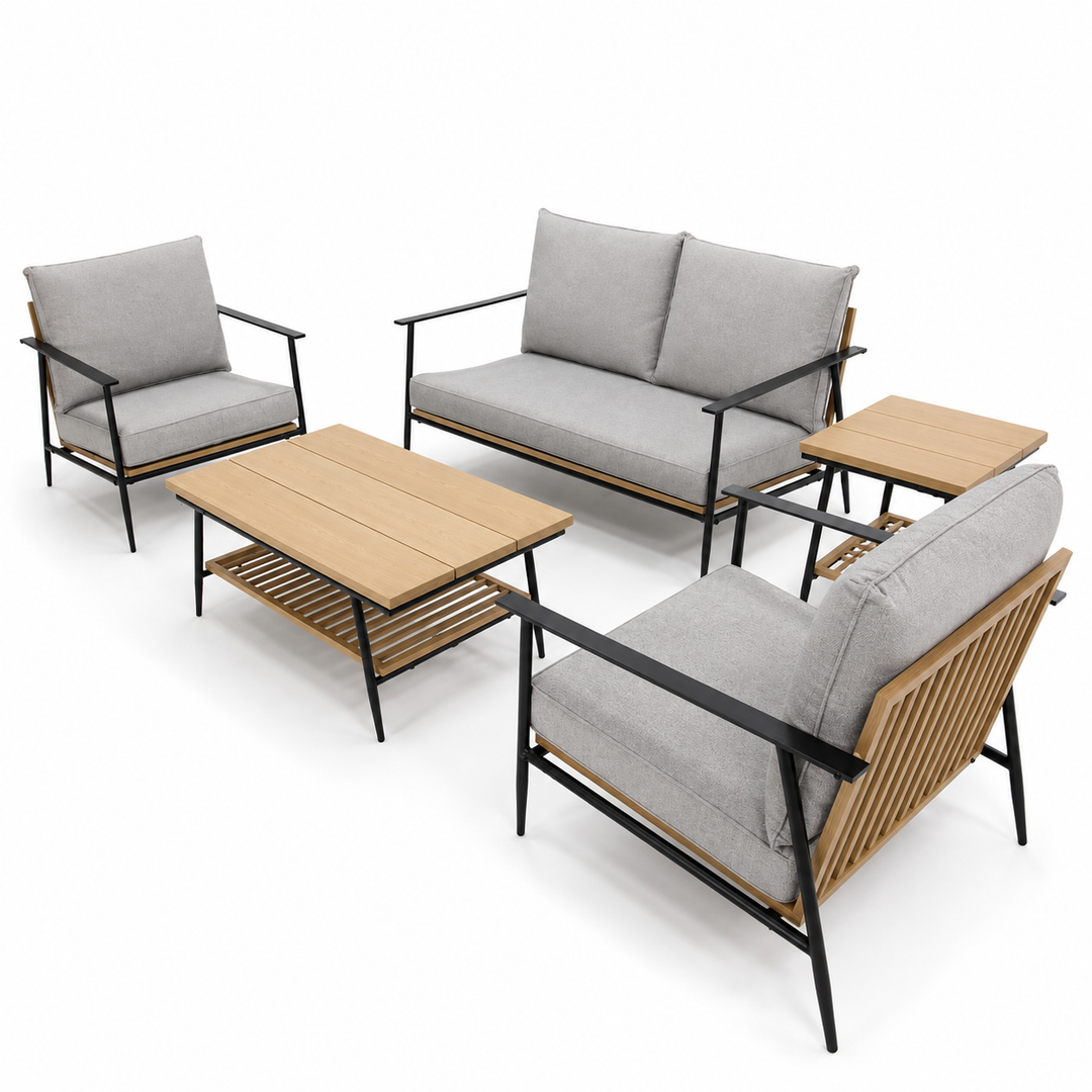 Monaco 5pc Lounge Setting