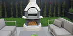 Load image into Gallery viewer, Buschbeck Rondo Fireplace and Pizza Oven - Grey
