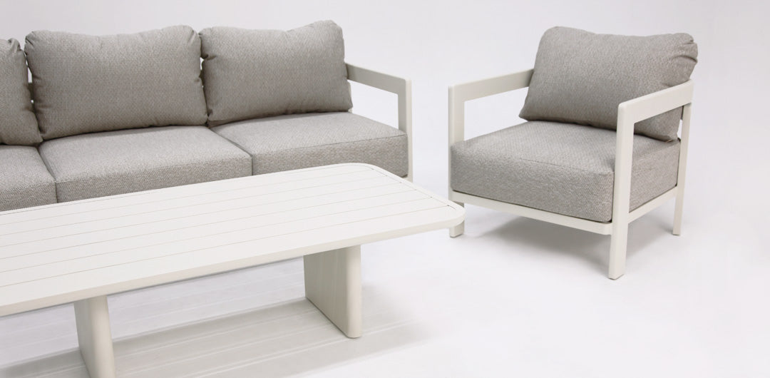 Liberty 4pc Lounge Setting - Cream