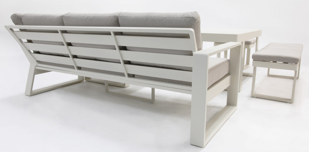 Sallsey Corner Lounge Setting - Cream